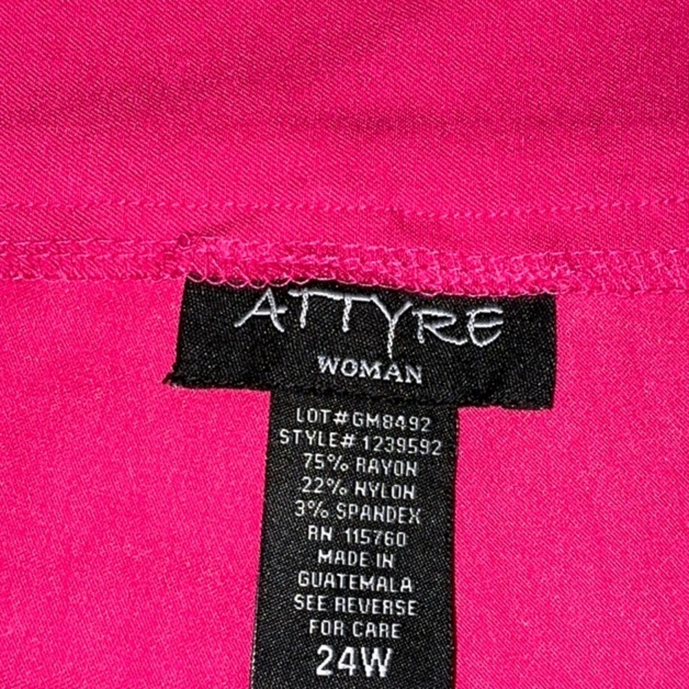 NWT, Attyre Pink Skort, Size 24W - Picture 4 of 10
